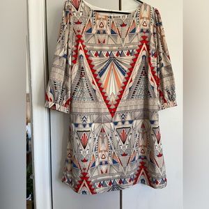 Ladies Pink Owl dress